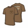 Williamson- Dickie Mfg Co TSHIRT SS BROWN L TRGSS1BDL